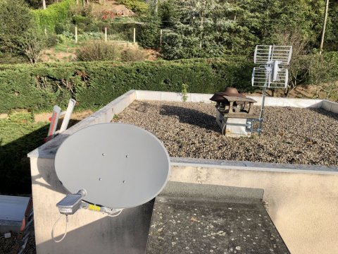 Installation d'Internet par satellite NORDNET à La Tour-en-Jarez