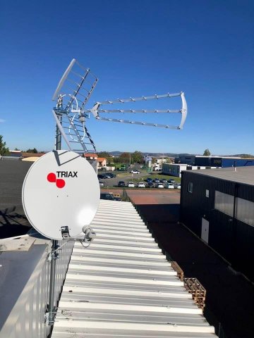 Installation d'antennes TNT à Saint-Etienne